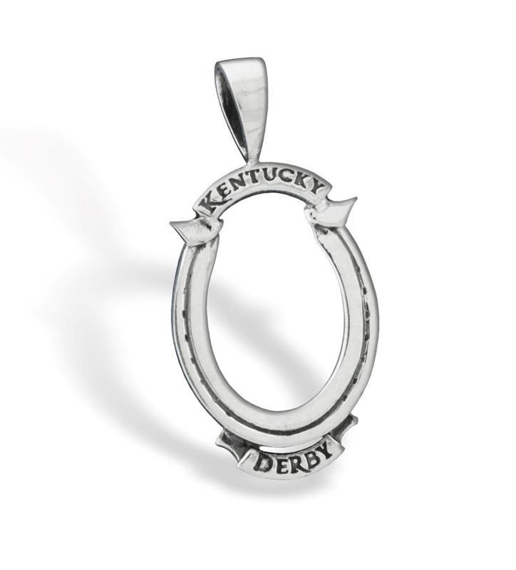 Kentucky Derby Horseshoe Pendant by Darren K Moore-Drop Ship,389-15 PENDANT