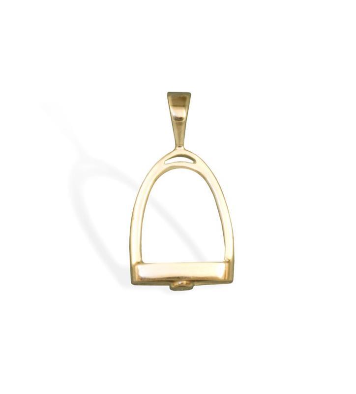 Stirrup Pendant by Darren K Moore-Drop Ship,16-1198 PENDANT 14K