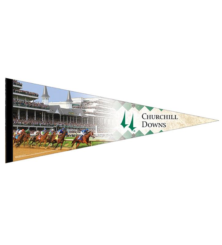 Churchill Downs Varsity Premium Pennant,CD PENNANT