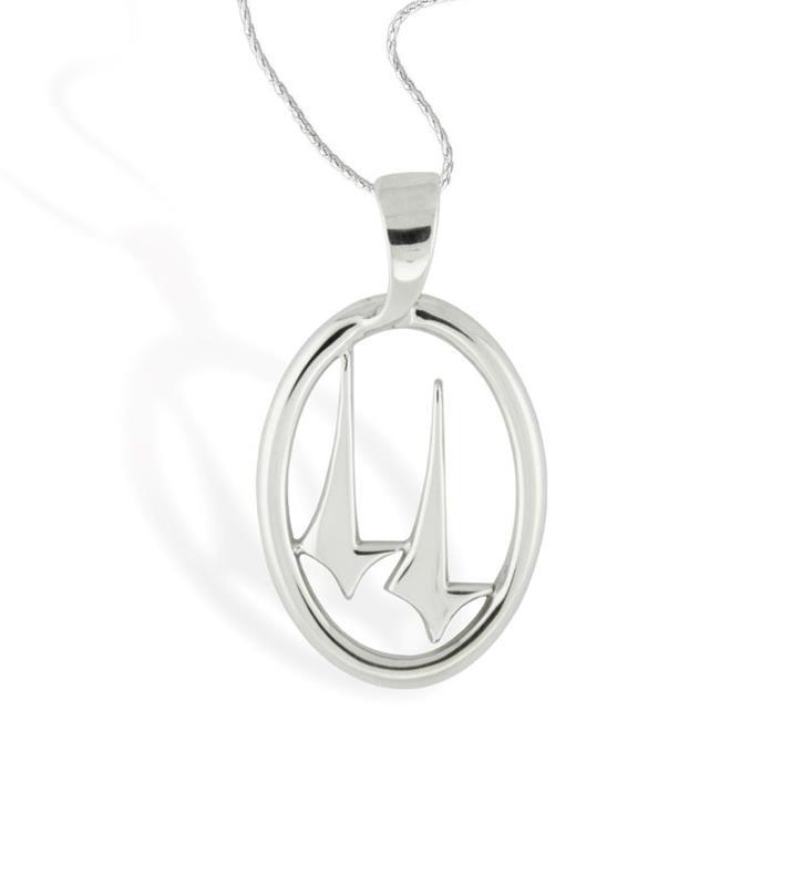 Churchill Downs Logo Pendant by Darren K Moore-Drop Ship,366-13 PENDANT