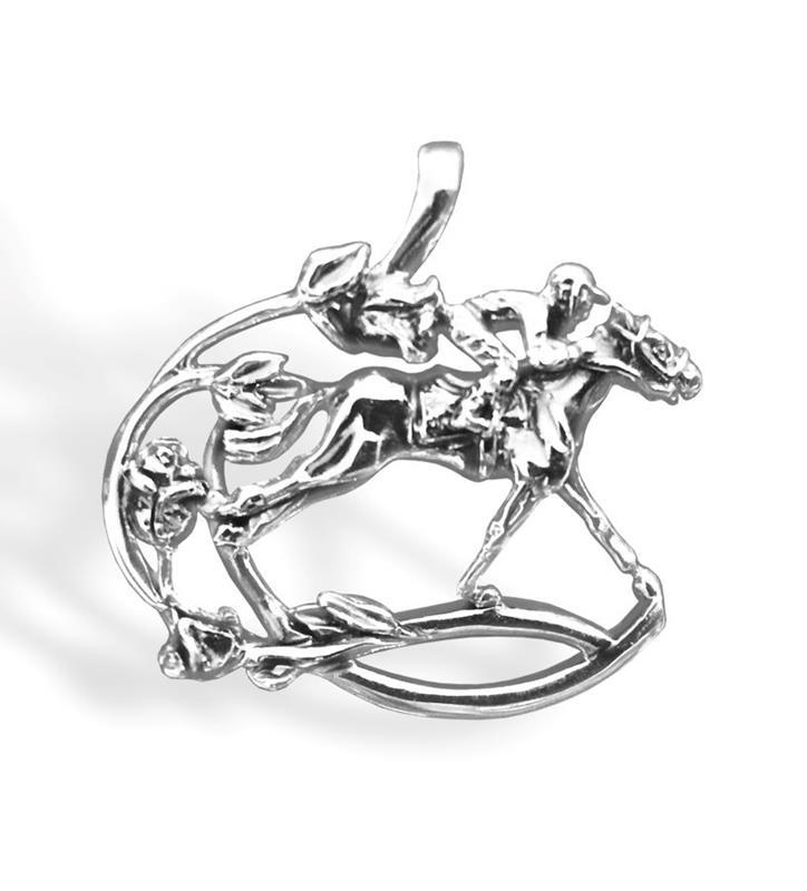 Run for the Roses Pendant by Darren K Moore-Drop Ship,391-15 PENDANT