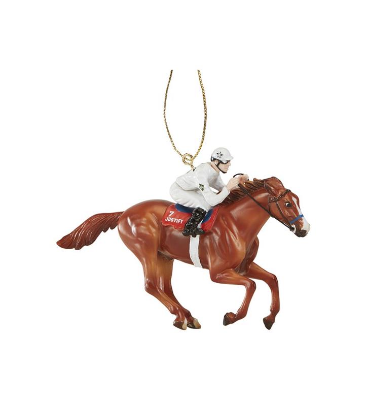 Horse Racing Fan Apparel & Souvenirs Justify Tac Jockey Silks Pin