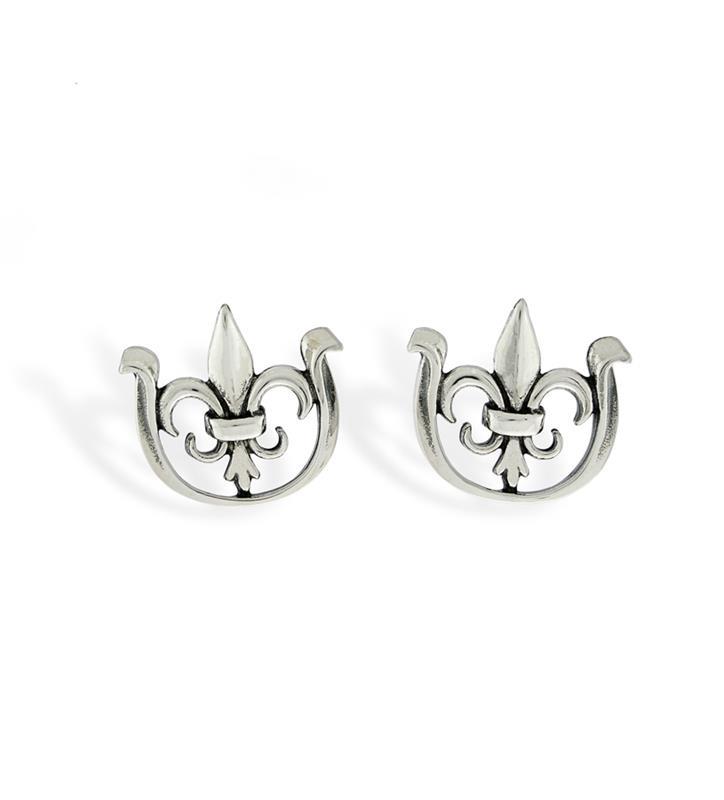 Fleur de Lis Earrings by Darren K Moore-Drop Ship,559-19 EARRINGS