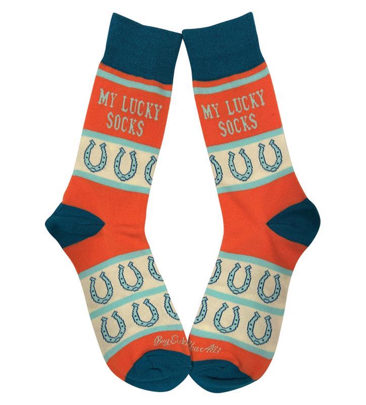 Men's Socks: My Lucky Socks,Local Louisville Area Products,BSY151M