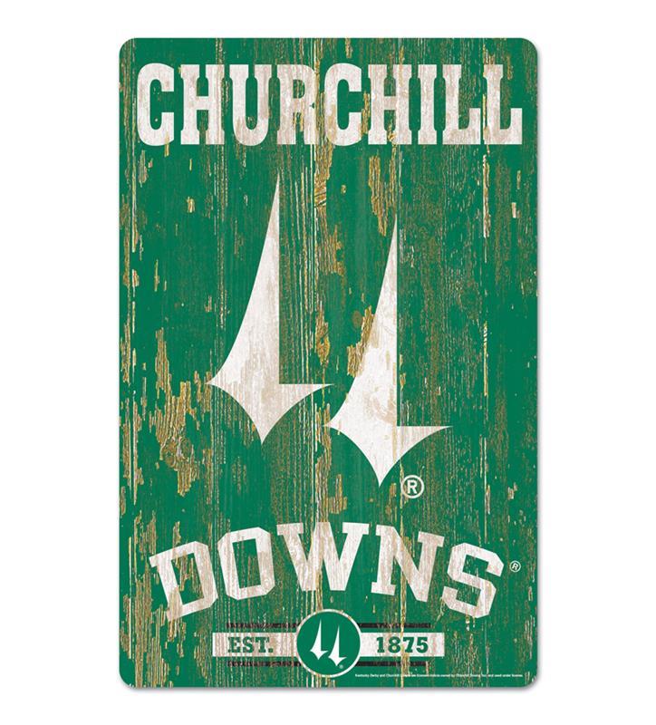 Churchill Downs Wood Sign,45010321