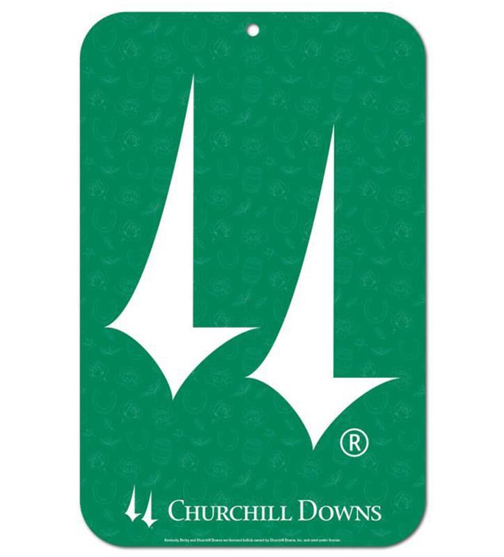 Churchill Downs Twin Spires Plastic Sign