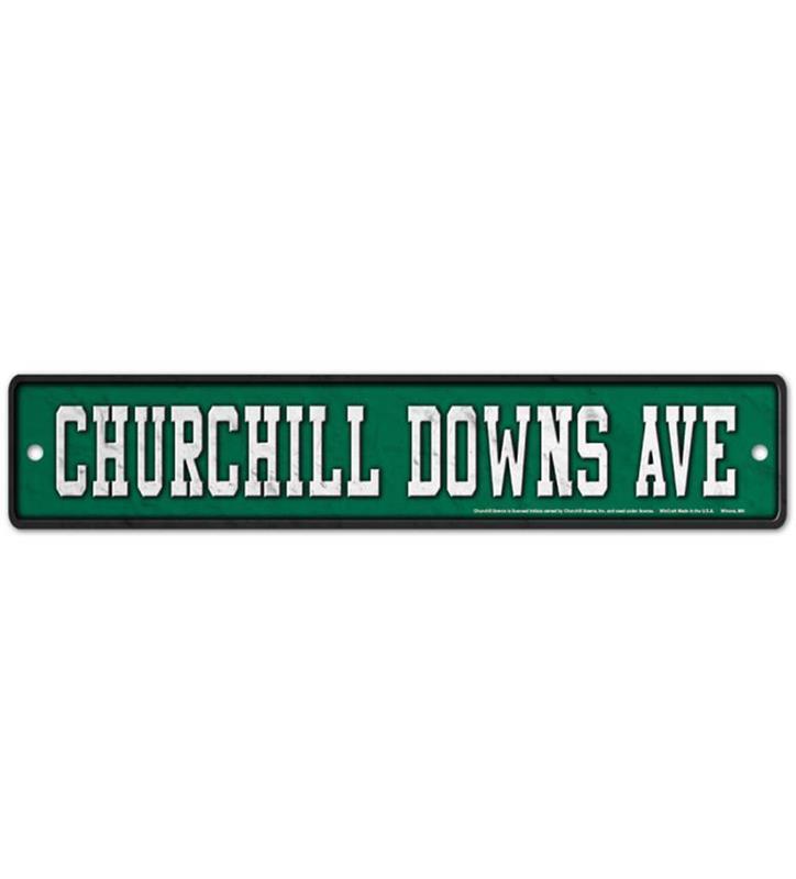 Churchill Downs Plastic Street Sign,56307322