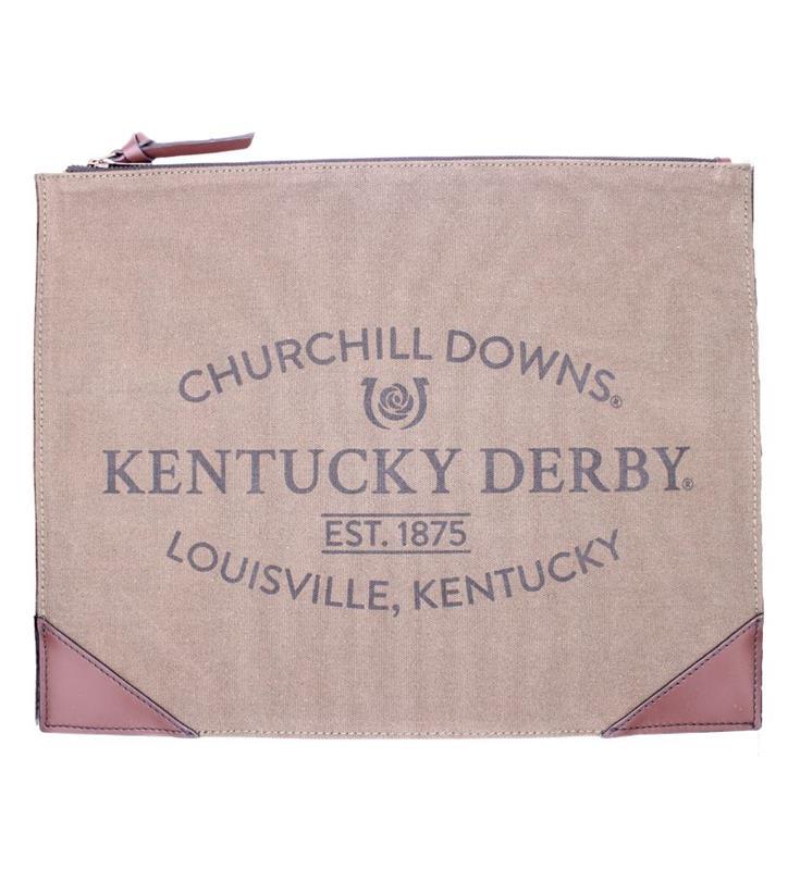 Kentucky Derby Churchill Downs EST 1875 Arch Canvas Envelope,TCG - Upper Right Marketing,KD18